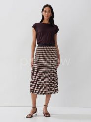 Someday Spódnica w kolorze czarno-biało-czerwonym rozmiar: 42. Czarne spódnice someday., na co dzień, bez wzorów, midi, proste. Za 188.45 zł.