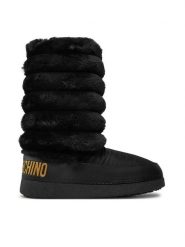 LOVE MOSCHINO Śniegowce JA24312G0LISH000 Czarny. Czarne trapery i śniegowce Love Moschino, z materiału. Za 849.99 zł.