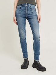 G-Star Dżinsy "Ace 2.0" - Slim fit - w kolorze błękitnym rozmiar: W26/L32. Niebieskie jeansy G-Star, l, z aplikacjami. Za 154.07 zł.