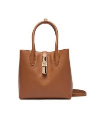 Furla Torebka Goccia S WB01949 ARE000 KH 4557S Brązowy. Brązowe torebki klasyczne Furla, bez wzorów, ze skóry, bez dodatków. Za 1,389.00 zł.