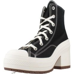 Tenisówki Converse Model Chuck 70 De Luxe Heel Kolor Czarny. Czarne trampki Converse, bez wzorów, z tkaniny, bez zapięcia. Za 550.50 zł.
