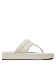 Clarks Japonki Alda Walk 26176262 Biały. Białe klapki Clarks, bez wzorów, ze skóry, bez obcasa. Za 319.99 zł.