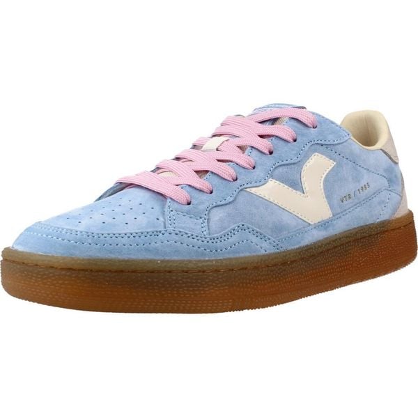 Buty VICTORIA 8806107V Niebieski. Niebieskie trekkingi VICTORIA, z materiału, trekkingowe. Za 292.99 zł.