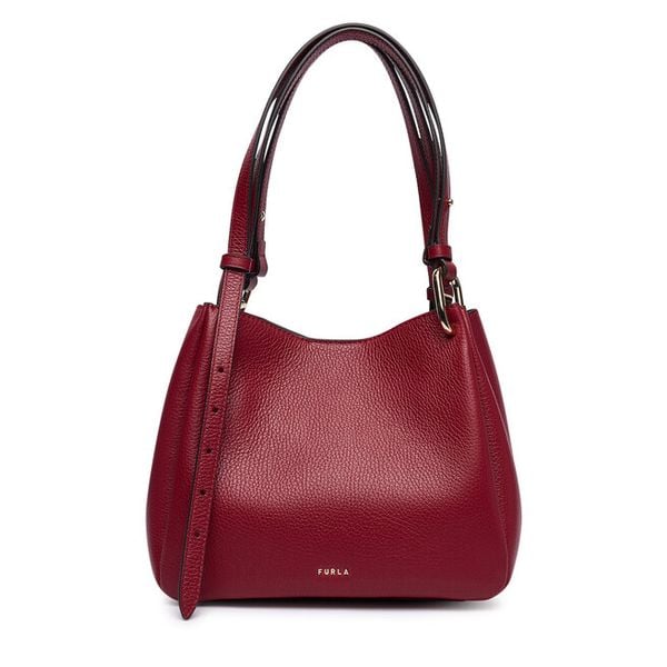 Torebka Furla. Czerwone torebki klasyczne Furla, bez wzorów, bez dodatków. Za 1,709.00 zł.