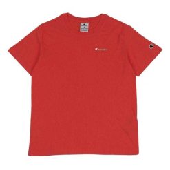 T-shirt Damski Logo. Brązowe t-shirty Champion, bez wzorów, bez kołnierzyka, bez ramiączek. Za 130.99 zł.