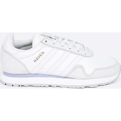 Adidas Originals - Buty Haven. Białe obuwie sportowe Adidas Originals, z materiału, bez zapięcia. W wyprzedaży za 249.90 zł.