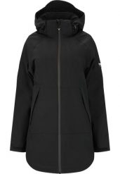 Parka dla kobiet Weather Report Brittan Pro 15000. Czarne parki Weather Report, z materiału, eleganckie, bez kaptura. Za 477.00 zł.