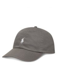 Polo Ralph Lauren Czapka z daszkiem 211912843017 Szary. Szare czapki Polo Ralph Lauren, bez wzorów, z bawełny. Za 259.99 zł.