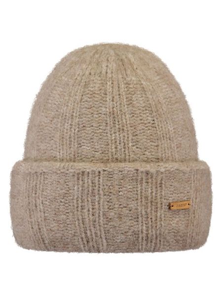 Barts Czapka "River Rush" w kolorze beżowym rozmiar: onesize. Brązowe czapki Barts, z aplikacjami, z wełny. Za 109.26 zł.