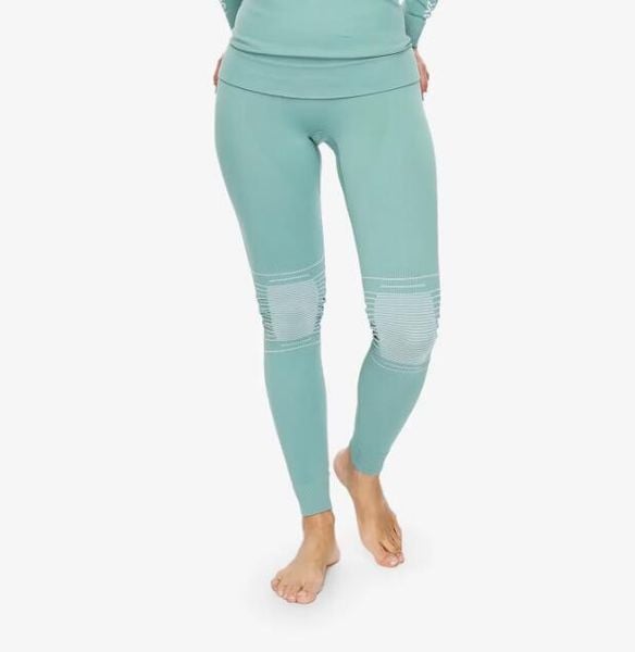 Legginsy termoaktywne damskie X-Bionic Energizer 4.0 Pants Green. Zielone legginsy X BIONIC, s, bez wzorów, z materiału, długie. Za 324.00 zł.