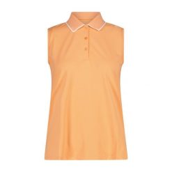 Koszulka damska turystyczna CMP 31T5076. Brązowe bluzki CMP, l, bez wzorów, sportowe, bez kołnierzyka, bez ramiączek. Za 176.50 zł.