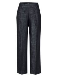 Rosner Spodnie w kolorze granatowym rozmiar: 42/L28. Niebieskie spodnie materiałowe Rosner, na co dzień, l, bez wzorów, z materiału, z podwyższonym stanem. Za 208.99 zł.