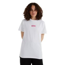 Koszulka sportowa damska Ellesse Noco. Białe koszulki sportowe Ellesse, bez wzorów, bez ramiączek, trekkingowe. Za 99.99 zł.