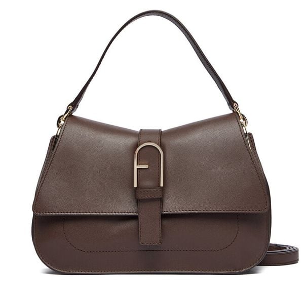 Torebka Furla. Brązowe torebki klasyczne Furla, bez wzorów, bez dodatków. Za 1,999.00 zł.