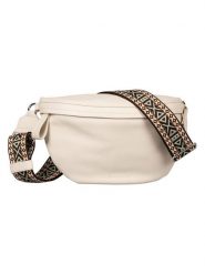 Tom Tailor Saszetka "Palina" w kolorze kremowym - 30 x 19 x 10 cm rozmiar: onesize. Brązowe torby na ramię Tom Tailor, bez wzorów, z materiału, sportowe, przez ramię, bez dodatków. Za 86.99 zł.