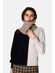 C& Jo Szal-koło w kolorze szarobrązowym - 40 x 28 cm rozmiar: onesize. Brązowe szaliki C& Jo, bez wzorów, z kaszmiru. Za 43.99 zł.