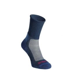 Skarpety turystyczne damskie Bridgedale Hike Lightweight Merino Comfort Boot. Niebieskie skarpety Bridgedale, bez wzorów. Za 106.69 zł.