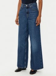 Tommy Hilfiger Jeansy WW0WW43712 Granatowy Wide Leg. Niebieskie jeansy TOMMY HILFIGER, bez wzorów. Za 469.99 zł.