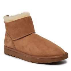 Śniegowce Tamaris. Brązowe botki Tamaris. Za 589.99 zł.