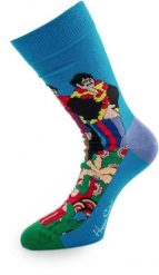 Szczęśliwe skarpetki Beatles Mix 41-46. Brązowe skarpety Happy Socks, bez wzorów, z bawełny. Za 98.99 zł.