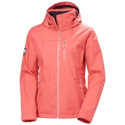Bluza damska z kapturem Helly Hansen Crew 2.0. Czerwone bluzy sportowe Helly Hansen, bez wzorów, z kapturem. Za 687.50 zł.