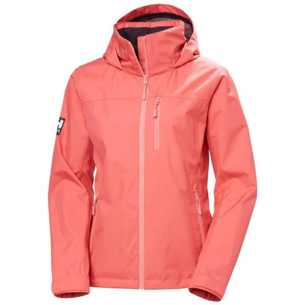 Bluza damska z kapturem Helly Hansen Crew 2.0. Czerwone bluzy Helly Hansen, na lato, m, bez wzorów, z materiału, z kapturem. Za 739.00 zł.