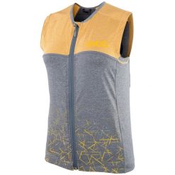 Kamizelka rowerowa ochronna damska Evoc Protector Vest. Szare kurtki sportowe EVOC, s, bez wzorów, bez kaptura, rowerowe. Za 396.00 zł.