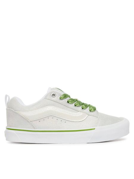 Vans Tenisówki Knu Skool VN000D6ZBMC1 Biały. Białe trampki Vans, bez wzorów, ze skóry, bez zapięcia. Za 292.99 zł.