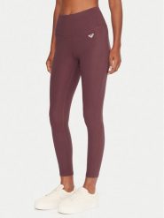 Roxy Legginsy Heart Into It Ankle ERJNP03690 Fioletowy Slim Fit. Fioletowe legginsy Roxy, l, bez wzorów, z syntetyku, na fitness i siłownię. Za 229.99 zł.