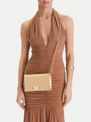 Nine West Torebka EO-Bellis-LX20070 Złoty. Żółte torebki klasyczne Nine West, bez wzorów, z materiału, bez dodatków. Za 219.99 zł.