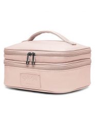 Puccini Kosmetyczka "Fashion" w kolorze beżowym - 23 x 18 x 12 cm rozmiar: onesize. Brązowe kufry i kosmetyczki Puccini, bez wzorów, z materiału, bez dodatków. Za 82.95 zł.