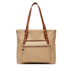Torebka Beverly Hills Polo Club. Brązowe torebki klasyczne Beverly Hills Polo Club, bez wzorów, bez dodatków. Za 249.99 zł.