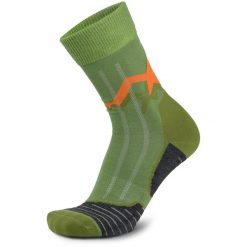 Skarpety trekkingowe damskie Meindl MT3.5 Lady z wełną merino. Czerwone skarpety Meindl, bez wzorów, z wełny. Za 95.00 zł.