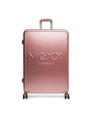 MEXX Walizka duża MEXX-L-033-05 PINK Różowy. Czerwone walizki Mexx, bez wzorów, duże. Za 349.99 zł.