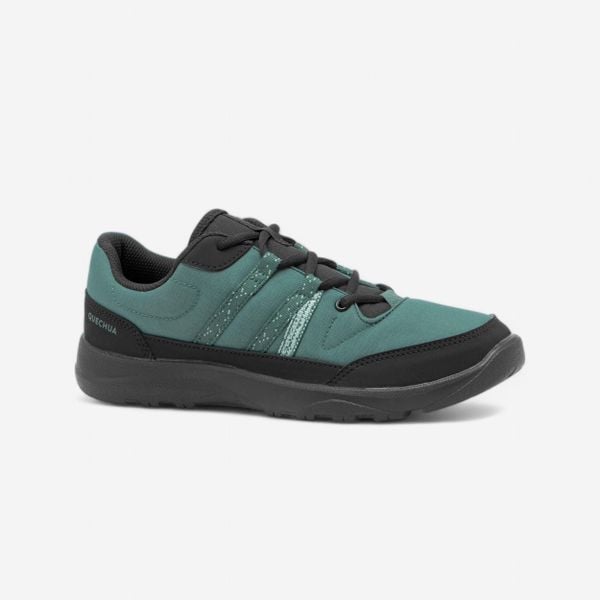 Buty turystyczne damskie Quechua NH50. Zielone trekkingi QUECHUA, z kauczuku, trekkingowe. Za 69.99 zł.