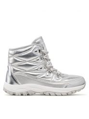 Sprandi Trapery WPRS-2021W07142 Srebrny. Szare trapery i śniegowce Sprandi, ze skóry. Za 139.99 zł.