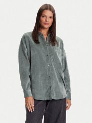 Vero Moda Koszula Sanne 10317194 Zielony Oversize. Zielone koszule Vero Moda, m, bez wzorów, z syntetyku, bez kołnierzyka, bez ramiączek. Za 179.99 zł.