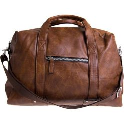 Skórzana torebka w kolorze ciemnobrązowym - 46 x 32 x 27 cm. Brązowe torby na ramię Classe Regina, bez wzorów, na ramię, bez dodatków. W wyprzedaży za 175.95 zł.