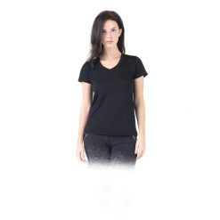Koszulka turystyczna damska Woolona Calima 100% Merino. Czarne koszulki sportowe WOOLONA, bez wzorów, bez ramiączek. W wyprzedaży za 261.00 zł.