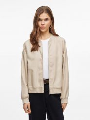 Vila Kurtka w kolorze beżowym rozmiar: 34. Brązowe kurtki Vila, bez wzorów, bez kaptura. Za 113.99 zł.