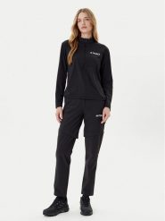 Adidas Spodnie outdoor Terrex Multi IZ3322 Czarny Regular Fit. Czarne spodnie sportowe Adidas, bez wzorów, z syntetyku, outdoorowe. Za 349.99 zł.