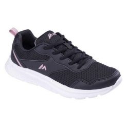Buty Damskie Derun. Czarne trekkingi MARTES ESSENTIALS, z materiału, trekkingowe. Za 97.45 zł.