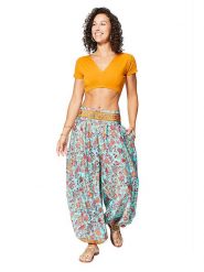 Aller Simplement Spodnie w kolorze turkusowo-czerwonym rozmiar: 34-40. Czerwone spodnie materiałowe Aller Simplement, bez wzorów, z materiału, z standardowym stanem. Za 56.99 zł.