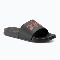 Klapki damskie Lee Cooper LCW-24-42-2483. Czarne klapki COOPER, bez wzorów, z materiału, bez obcasa. Za 82.95 zł.