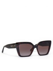 Guess Okulary przeciwsłoneczne GU00162 Brązowy. Brązowe okulary przeciwsłoneczne Guess, z aplikacjami, z tworzywa sztucznego. Za 459.99 zł.