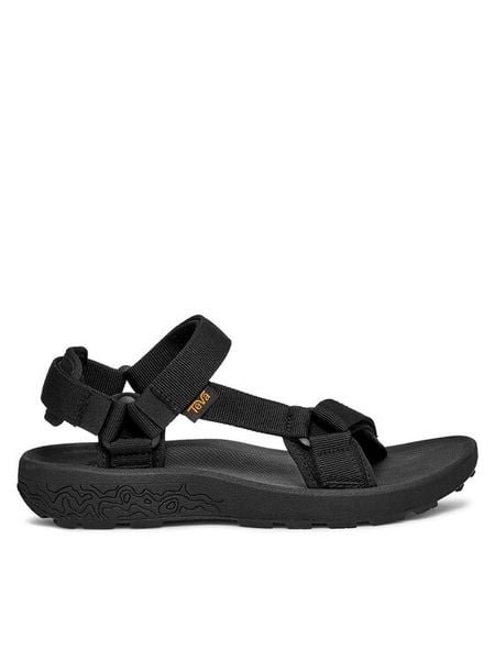 Teva Sandały Terragrip Sandal 1150270 Czarny. Czarne sandały Teva, bez wzorów, z materiału, bez obcasa, bez zapięcia. Za 339.99 zł.