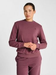Bluza damska Hummel Pulse. Czerwone bluzy Hummel, s, bez wzorów, z bawełny, bez kaptura. Za 236.00 zł.