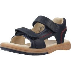 Sandały KICKERS PLATINO Niebieski. Niebieskie sandały Kickers, bez wzorów, ze skóry, sportowe, bez obcasa, bez zapięcia. Za 243.99 zł.