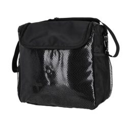 Torba do groomingu QHP Croco. Czarne torby na ramię QHP, bez wzorów, z poliesteru, eleganckie, na ramię, z nadrukiem, bez dodatków. Za 268.00 zł.