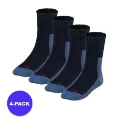 Skarpety do chodzenia unisex – Multi Blue – 4 pary. Niebieskie skarpety XTREME, bez wzorów, z elastanu. Za 228.29 zł.